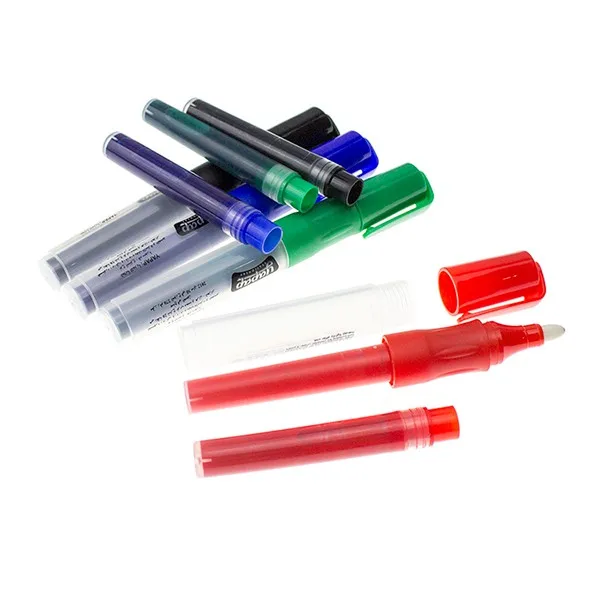 
Customized Dry-erasable & Wet Erase Low Odor Fiber Tip Refill Whiteboard Marker Pen 