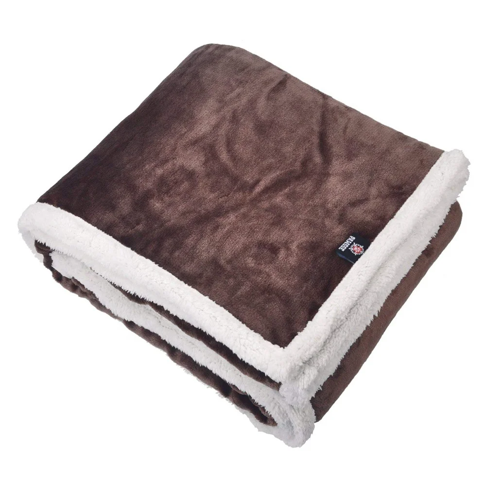 
Super Soft Warm Sherpa Fleece Plush Dog Blankets Throws Small Medium Large Dogs Puppy Doggy Pet Cats 