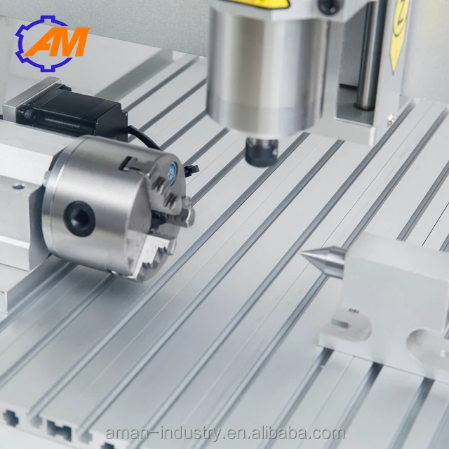 
3d Cnc Woodworking Machine 3040 800w 4axis Cnc Router Engraver Milling Machine 