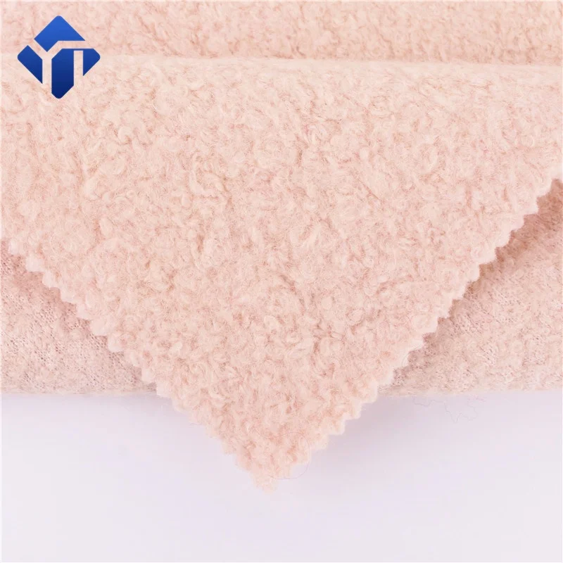 
ladies fancy wool knitted fabric for kids clothes 
