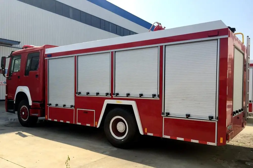 Пожарная машина Howo со стандартной пожарной
