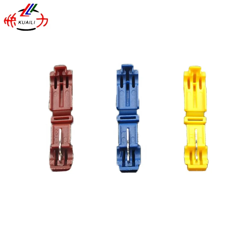 KUAILI Quick Splice Scotch Lock Quick Splice Wire Connectors Red Blue Yellow CONNECTOR TERMINAL KIT Quick Splice Scotch Lock