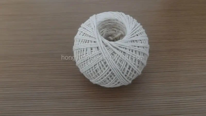 Natural Color Cotton Twine 3-strand cotton cord