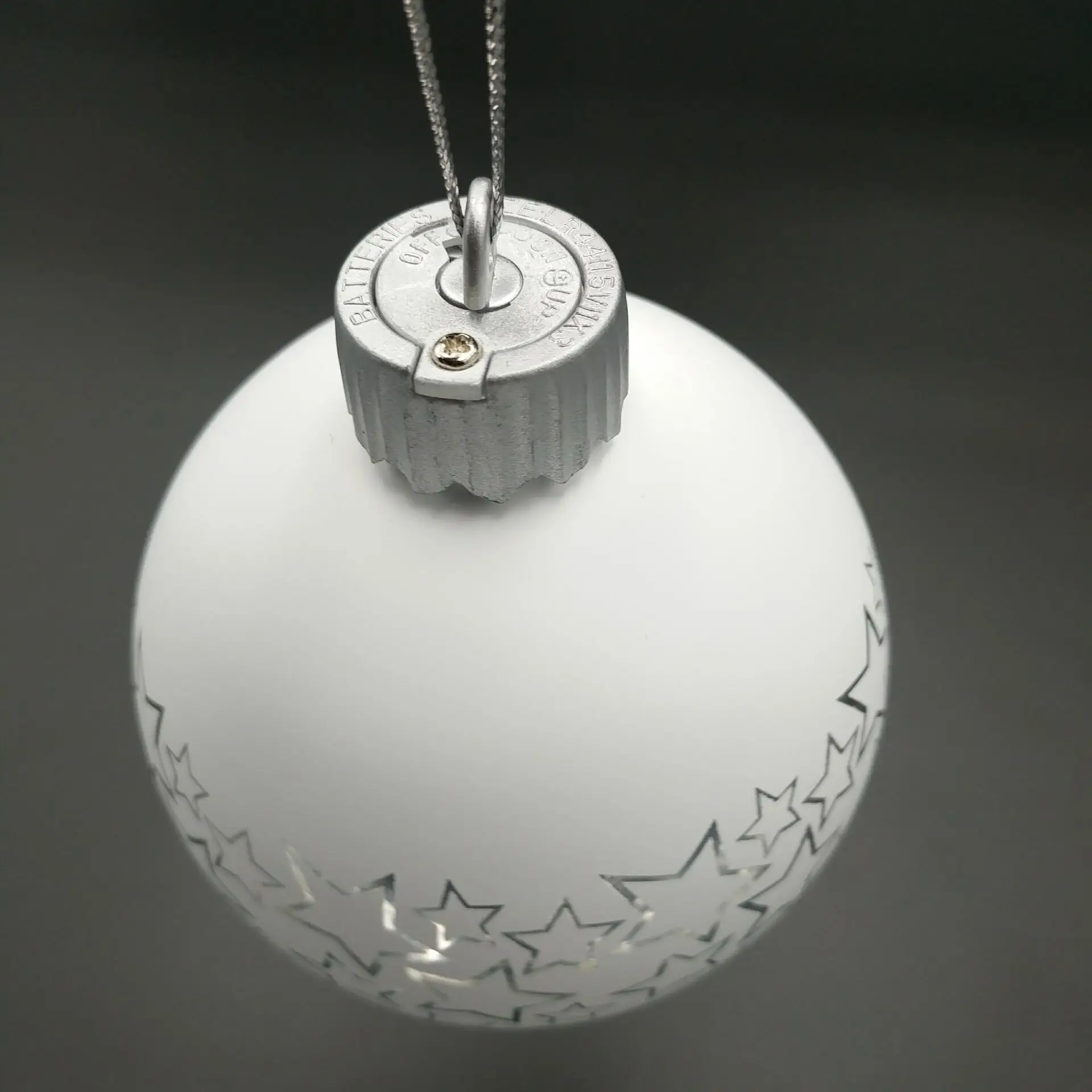 New Arrival Christmas Glass Ball Ornament with LED Light