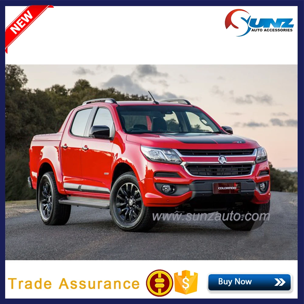 YCSUNZ Pickup Tail light Cover For Holden Colorado 2017 ABS Painting Matte Black Finish Auto Light Accessories