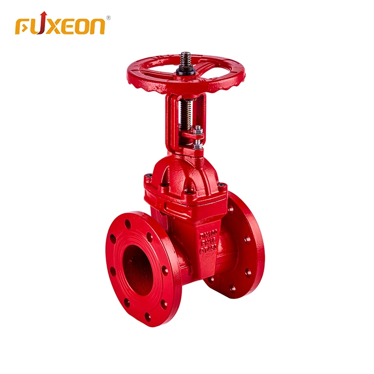 Поставщик завода dn150 огонь рифленая сигнал клапан