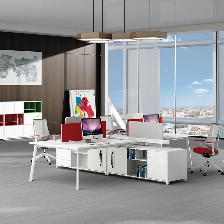 Модульная офисная мебель алюминий Офисное рабочее место для малого офиса