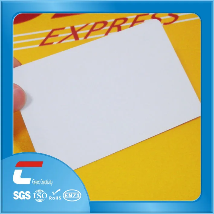 Blank Inkjet Pvc Card Custom Printing Business Card Gift Pvc Card