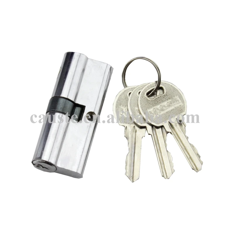 
70mm Economic Zinc Alloy Door Lock Cylinder Iron Key Door Cylinder 
