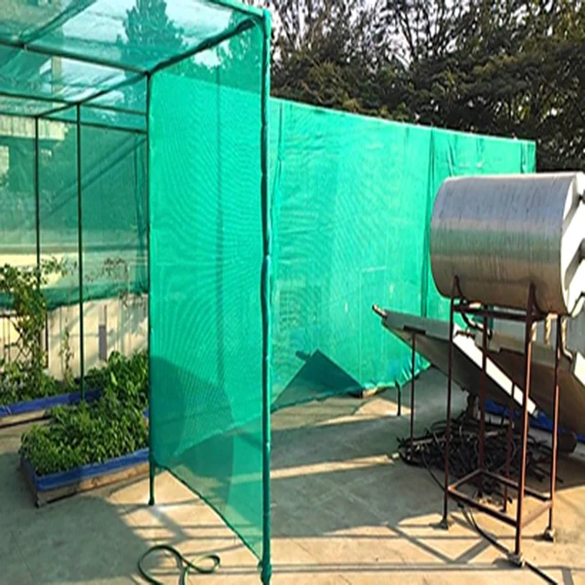 Jinguan Factory Supplier HDPE Plastic +UV Treated Agriculture Farming Roof Garden Outdoor Green Fence Sun Protection Shade Net