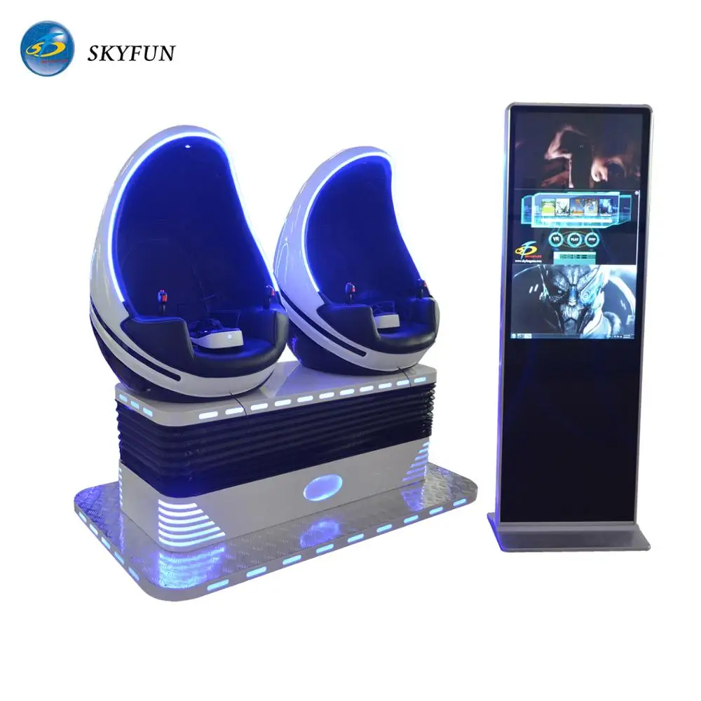 earn money business device 9d vr egg cinema video games virtual reality simulator for amusement park