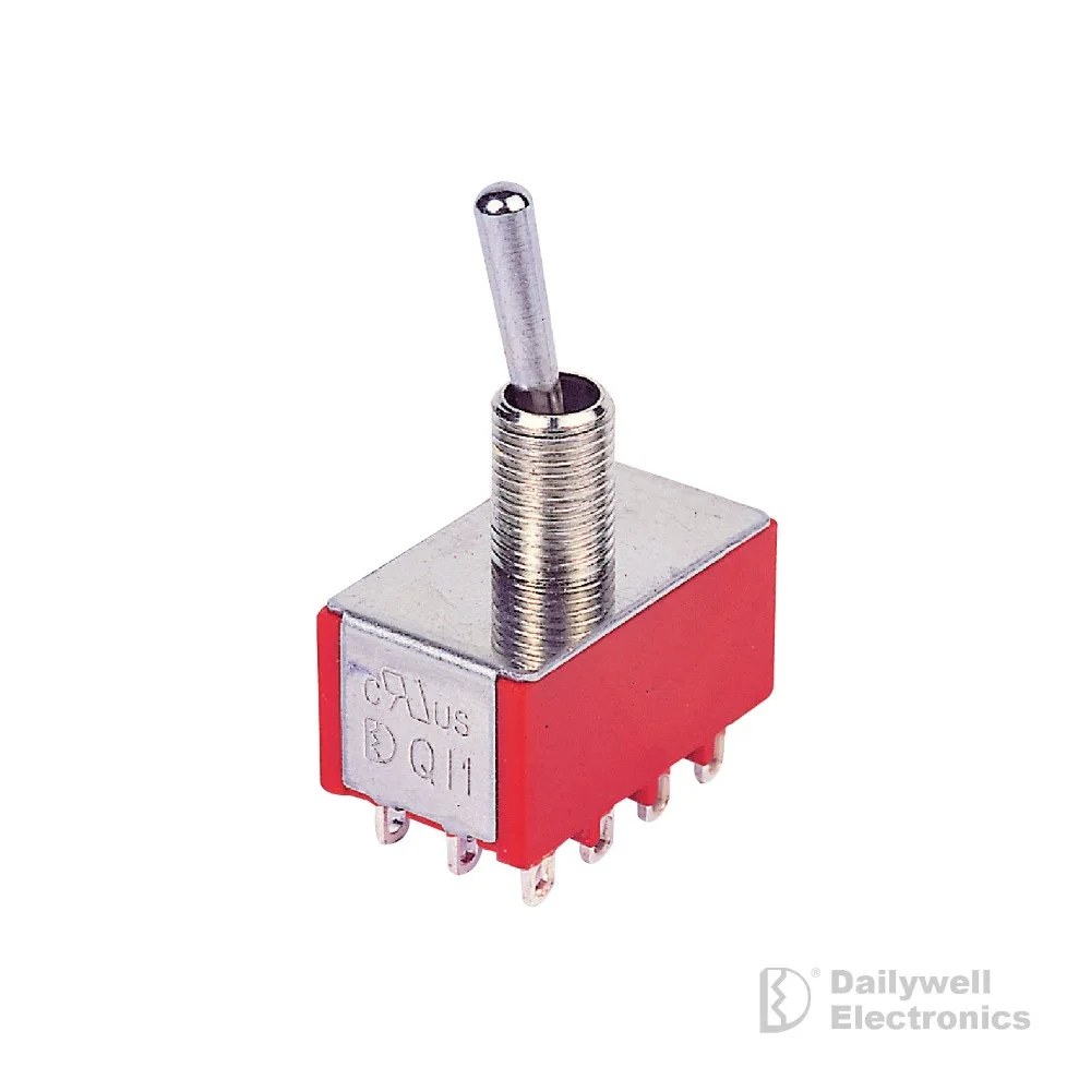 
For Industrial equipment IP67 SPDT Miniature Toggle Switch 