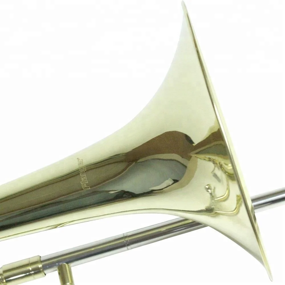
Professional Wholesale Price Big Manufacturer Quality B Flat with F key Tenor Slide Trombone 