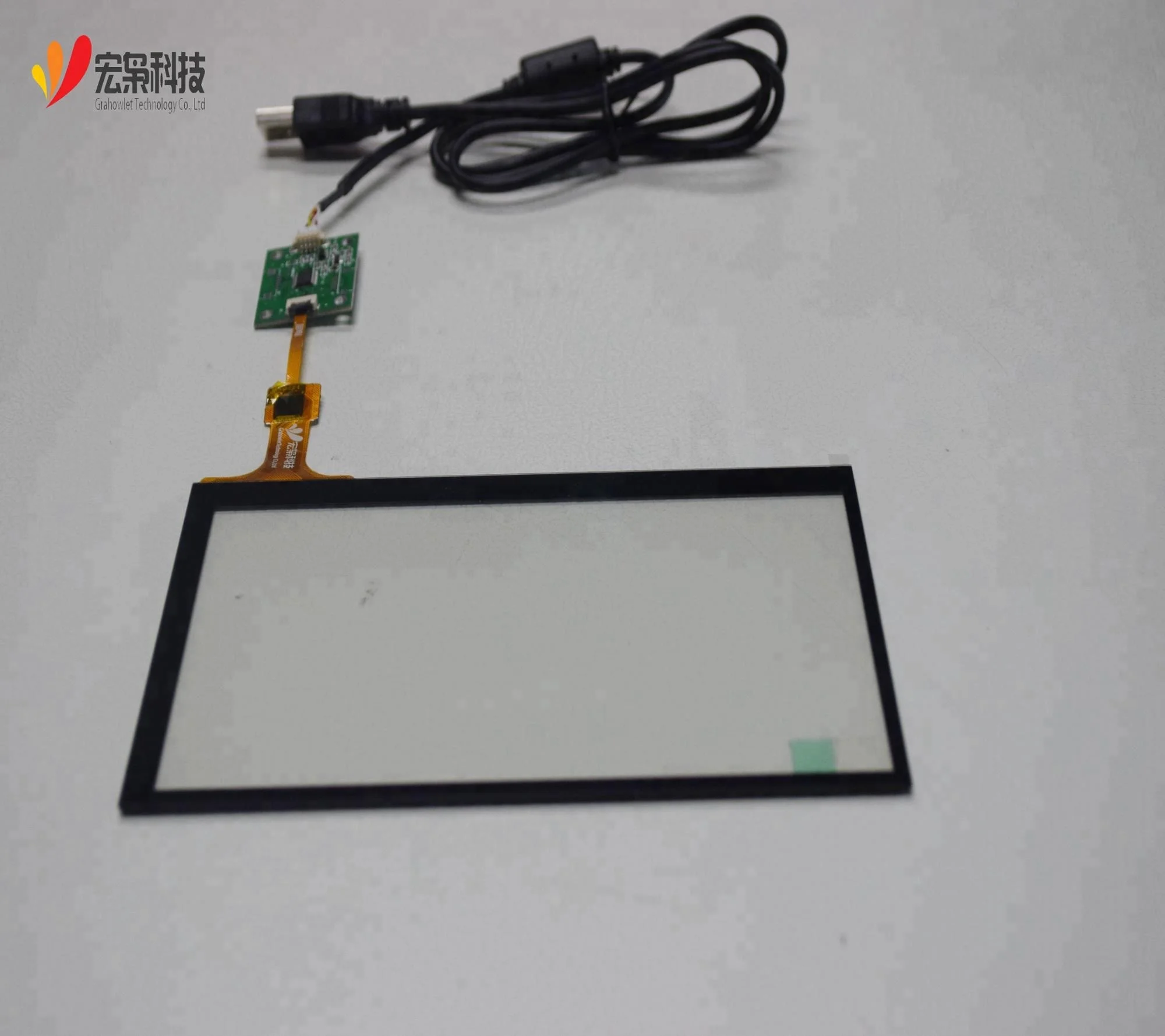 7 дюймов промышленные емкостный 7 мм сенсорный экран
