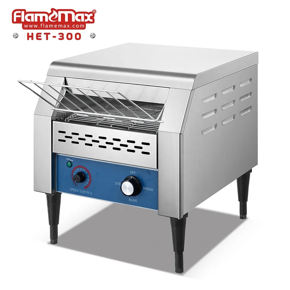 
HET-300 stainless steel electric conveyor toaster 