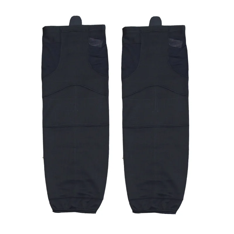 Latest custom whole black  ice hockey socks wholesale cheap hockey socks for team