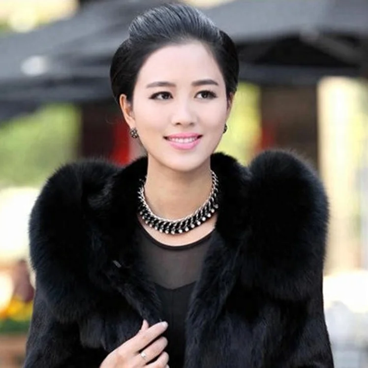 O-neck sheared raccoon fur jackets/ Customize lady gilet coat