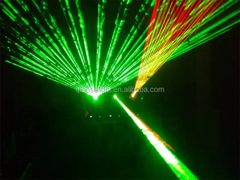 CE RoHs high power 4W RGB laser light animation/ Green laser