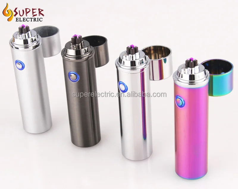 Tesla checked lighter Coil Lighter USB Rechargeable Windproof Arc Tesla Lighter