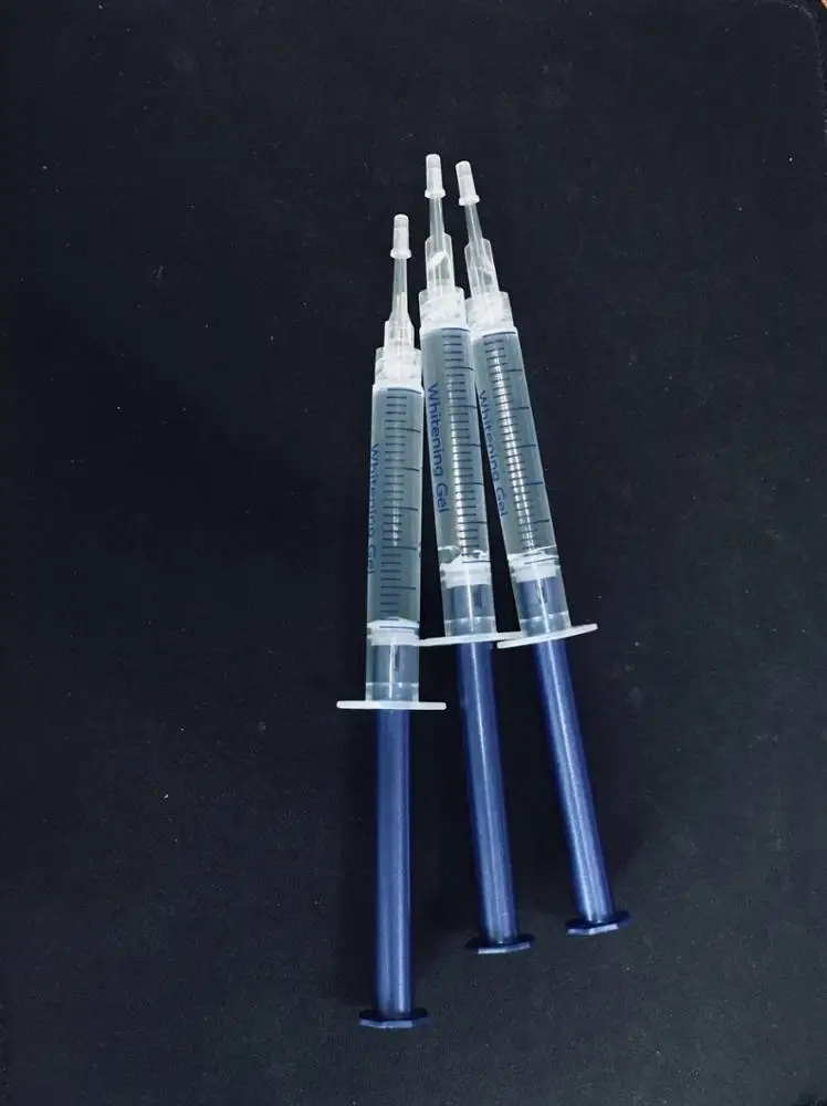 teeth whitening gel 35% hydrogen peroxide carbamide cp dental bleaching tooth syringe gel 3ML