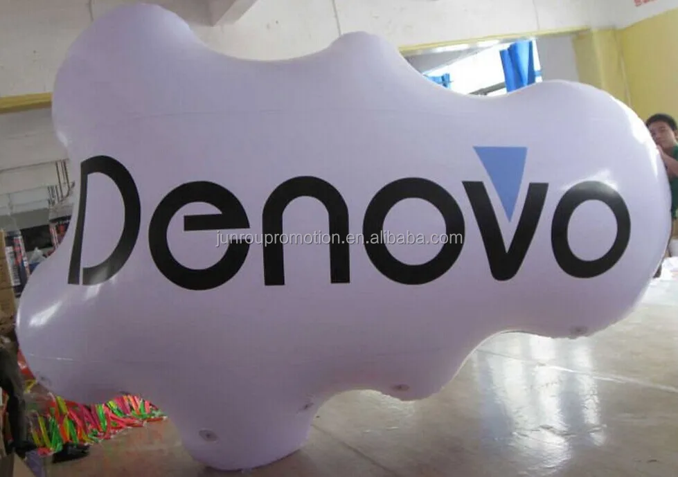 giant inflatable cloud advertising balloons with logo BA-11