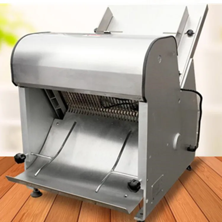 
Factory Supply Automatic Adjustable Bread Slicer Cutter Machine 