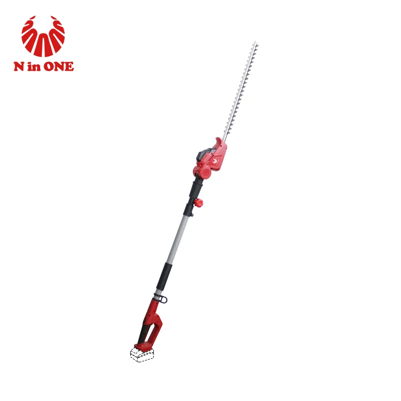 
N in ONE 18V Cheap Cordless Pole Hedge Trimmer 