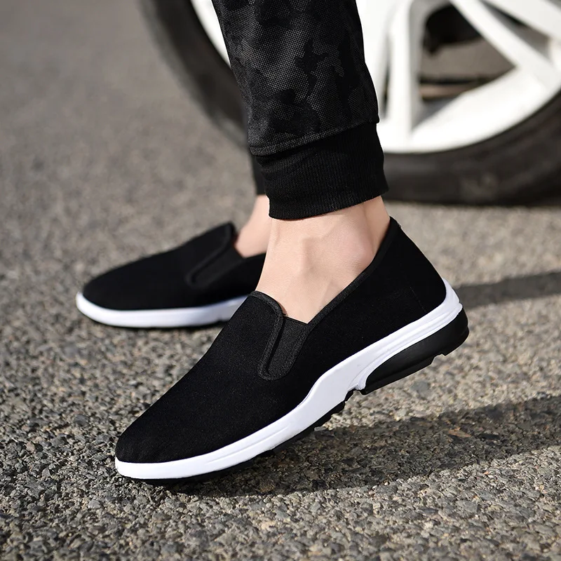 Men Outdoor non-slip Thick sole Casual Canvas Shoes