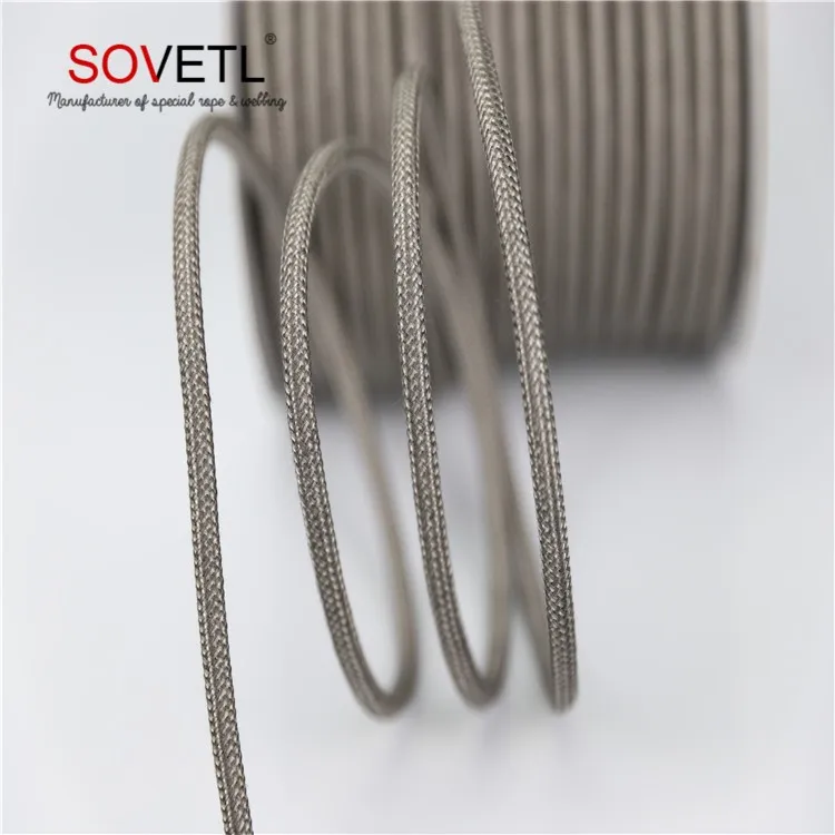 
Stainless Steel Braided Rope - Conductive,Anti static 