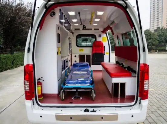 Foton new ambulance van supplier