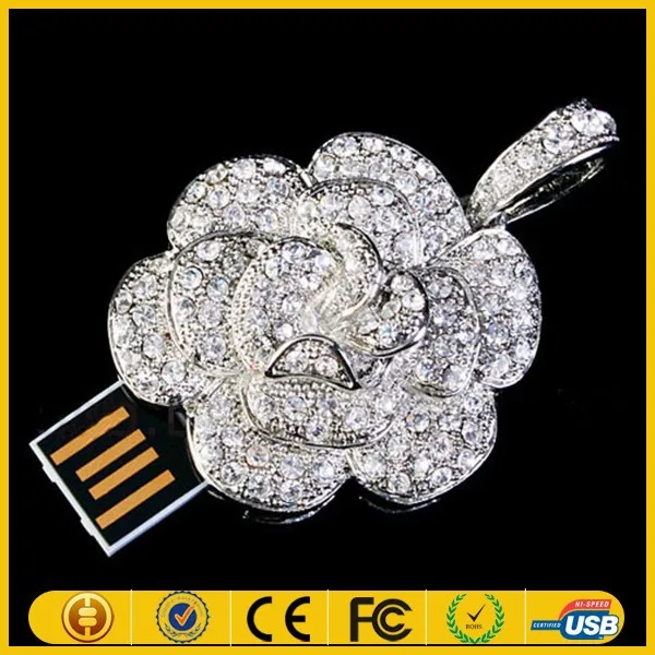 Флэш-накопители USB ювелирных изделий 1 ГБ 2 ГБ 4 ГБ 8 ГБ 16 ГБ 32 ГБ шэньчжэнь завода