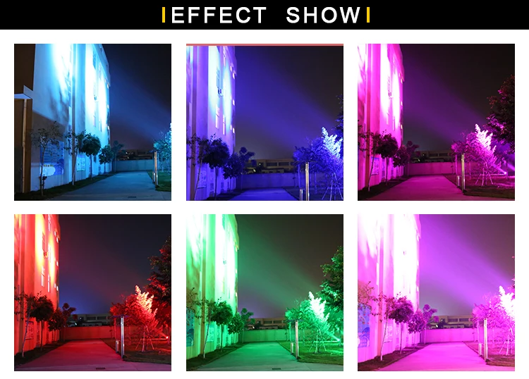 Professional High Power LED City Color 80x10W 800W RGBW 4in1 DMX Outdoor LED building Wall Washer Light