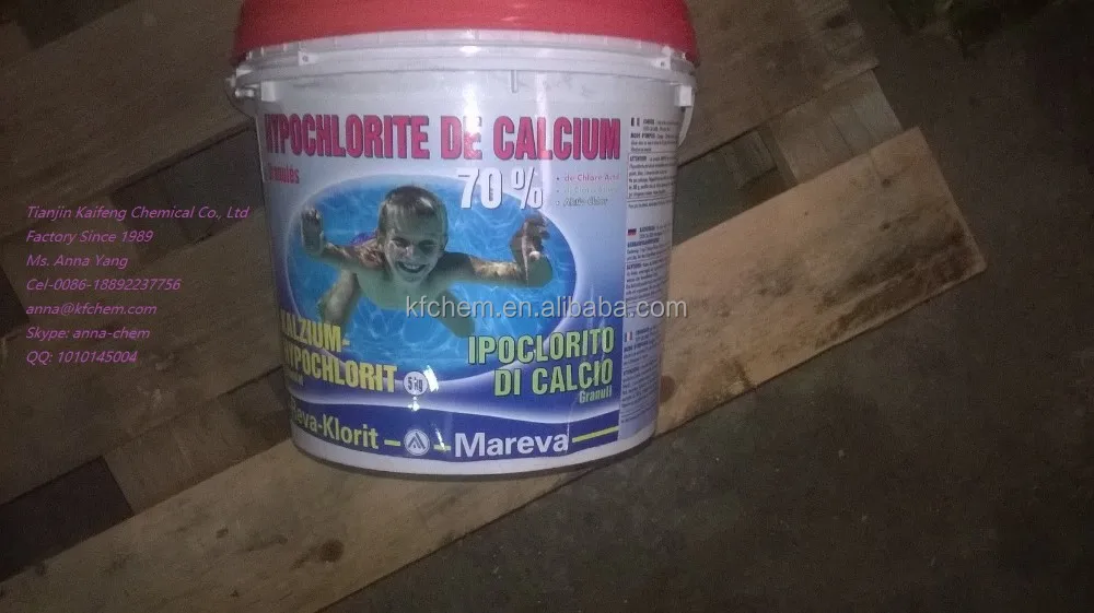 Calcium Hypochlorite 65, 70 Granular for water treatment
