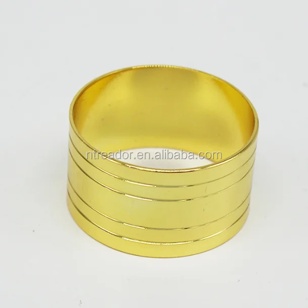 Wedding and Banquet Metal Napkin Ring Serviette Buckle