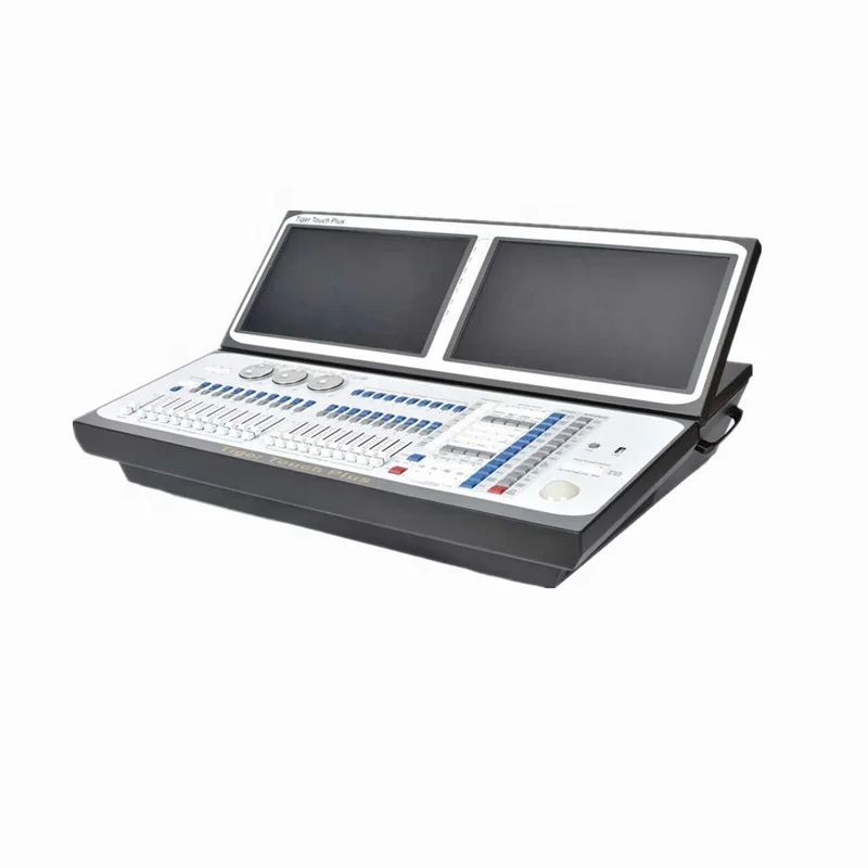 China stage lighting touch dj controller dmx moving light double screen i7 i5 10.1version with flycase