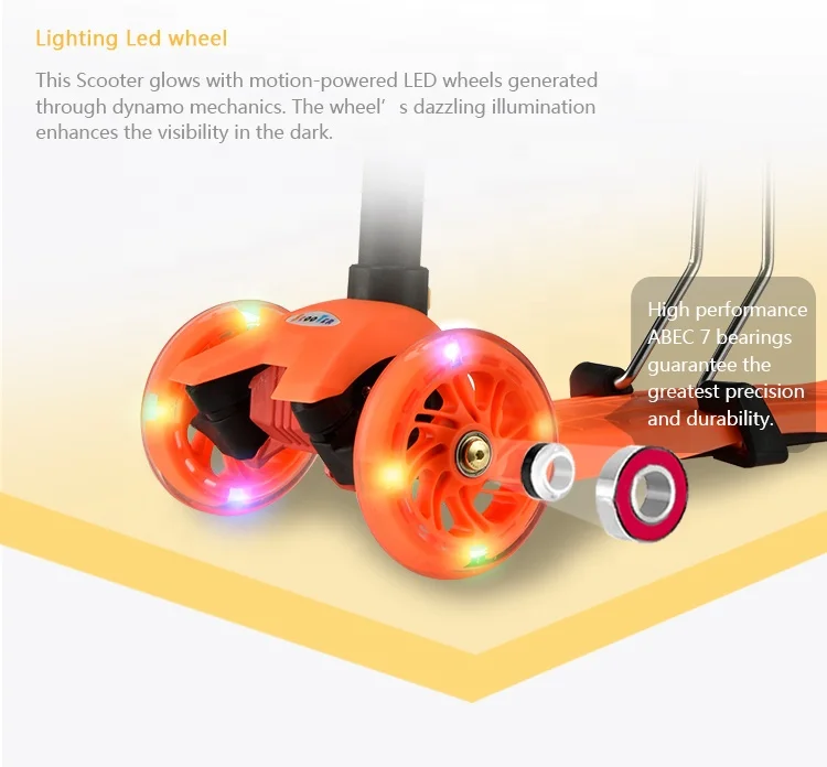 Best Sale Toys 4 in 1 Ride on Seat Kids Kick Scooter 3 Wheel