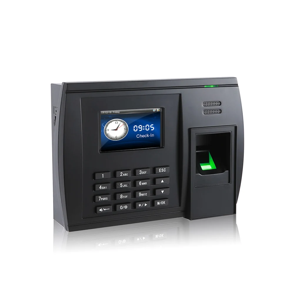 Linux standalone web based fingerprint time attendance system with biometric time recorder