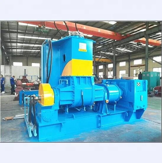 75L Hydraulic rubber compound kneader machine / dispersion kneader mixer / rubber sheet production line
