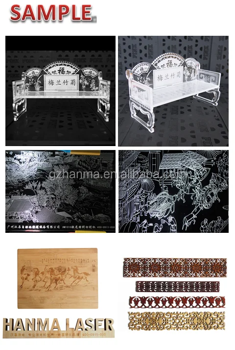 HM-1310 CNC Cutting Machine/China Hm-1017 20w fiber Laser Cutting Machine overseas service available Industry Laser Equipment