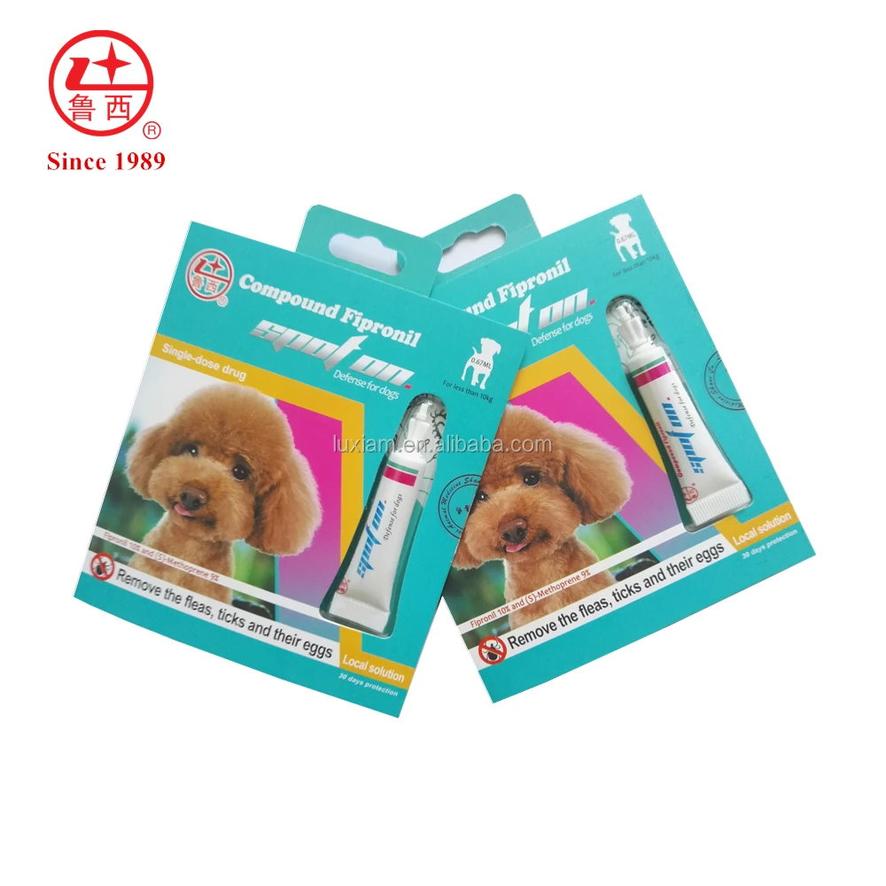 
Compound Fipronil 10% spot on for dogs&cats, copy of Frontline Plus 