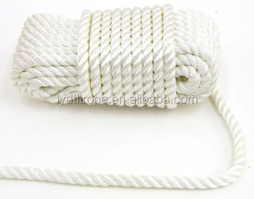 3-strand Pp/nylon/polyester Rope PP / Polypropylene Dongtalent 3/4 Strands 3mm-60mm High Tenacity CN;SHN Hinge Free