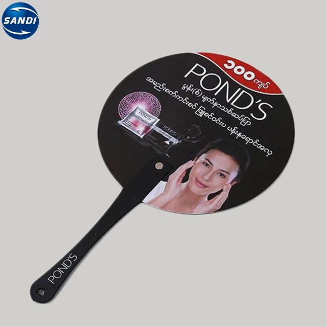 LOGO printed custom promotional hand fan
