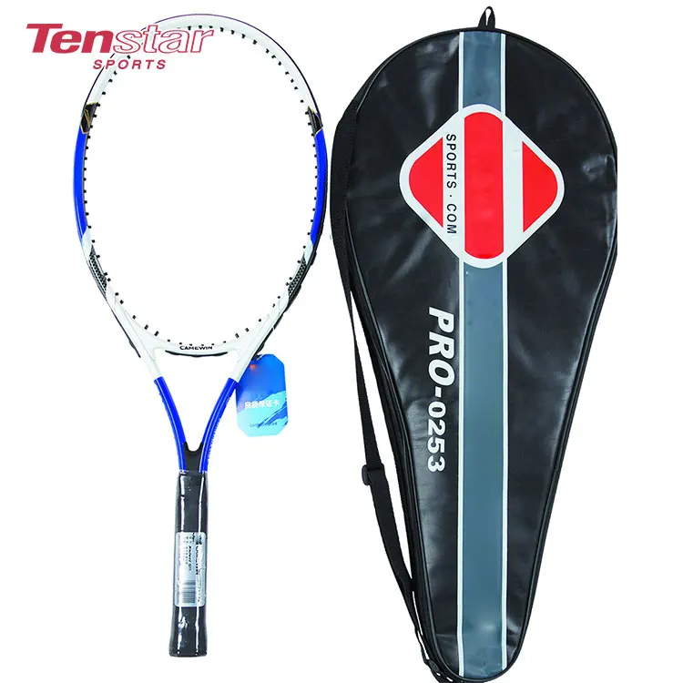 Custom Aluminum tennis racket for training entertainment sports