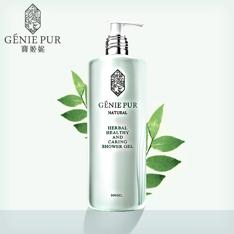 
Herbal Bath and Body Gel Shower Gel Best Selling All-natural Halal Coconut Oil Mint Oil Cosmetic Makeup OEM ODM 2017 