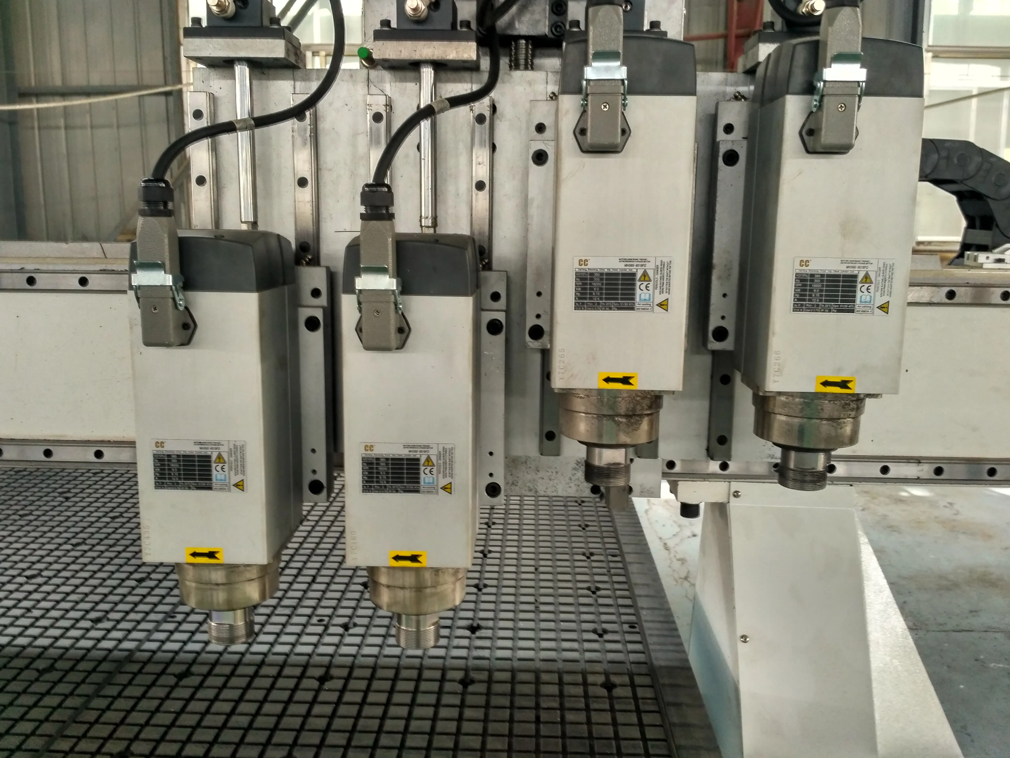 High Speed 1325 Four Spindles Cnc Router For Kitchen Furniture / Cnc With Servo Motor