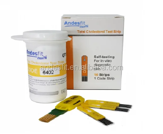 
Total Cholesterol Test Strips 