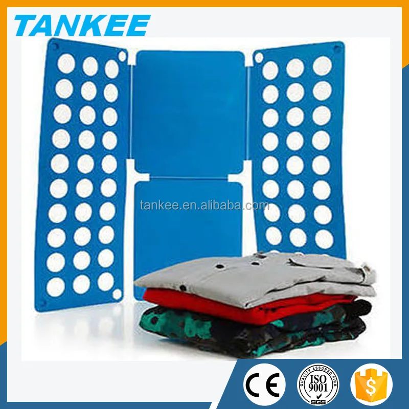Household Item Clothes T Shirt Top Folder Magic Folding Board Flip Fold Laundry Organizer