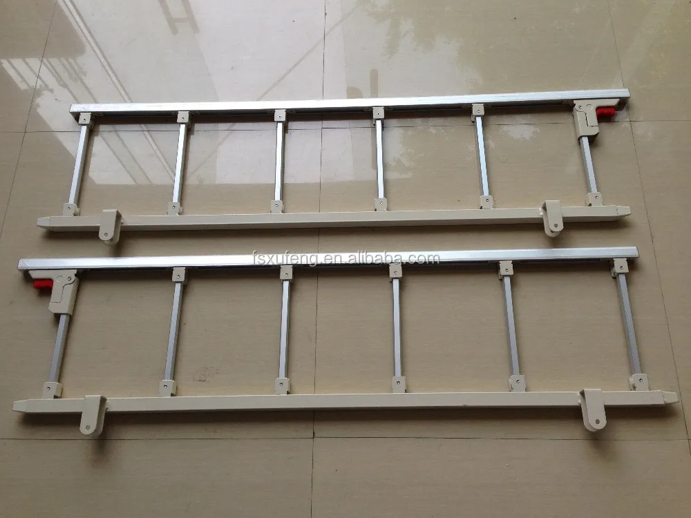XF022 Collaps складные алюминиевые больничные койки боковые рельсы/ограждение рельсы Больничная койка abs боковые рельсы