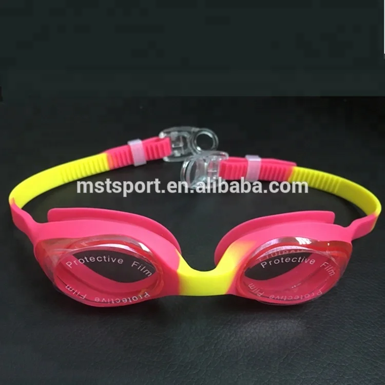 Waterproof sports swim goggles adjustable children swimming goggles for kids swimming pool