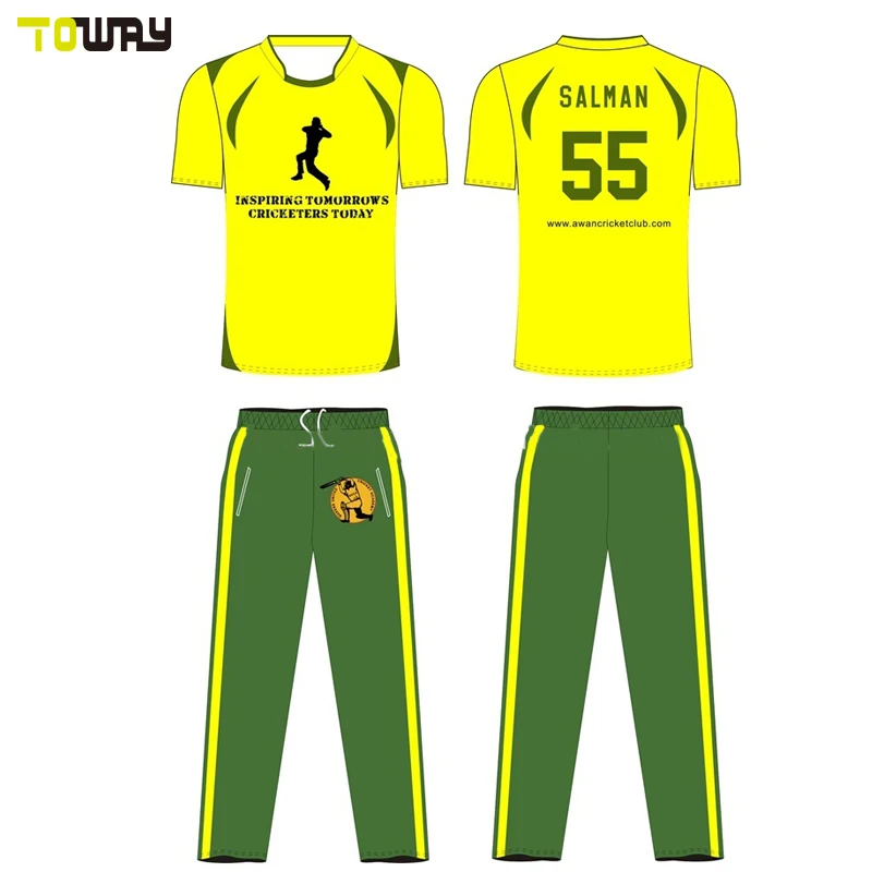 Индия новый дизайн Джерси для крикета Спортивная